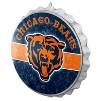 Засекогаш колекционерски производи - знак за капаче од метално шише во НФЛ, мечки во Чикаго
