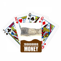 Акропол На Атина На Грција Покер Играње Карти Смешни Рака Игра