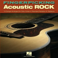 Акустична Карпа За чепкање прсти: Песни Распоредени За Соло Гитара Во Стандардна Нотација И Јазиче
