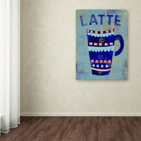 Трговска марка ликовна уметност „кафе 3“ платно уметност до лето тали хилти