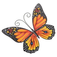 Ѕид Метал Декор Пеперутки Уметност Виси Железо Градина Украси Приврзок Скулптура Занает Вилинско Коњче 3Д Скулптури
