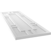 Ekena Millwork 12 W 34 H TRUE FIT PVC HASTINGS FIXED MONT SULTERS, бело