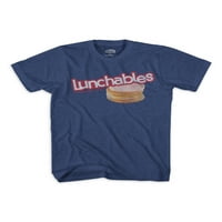 За ручек момчиња закуска за ручек со кратки ракави, графичка маица, 2-пакувања, големини 4-18