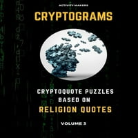 Криптограми-Загатки За Криптокоти Засновани На Цитати За Религија-Волумен: Книга За Активности За Возрасни-Совршен Подарок За