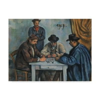 Заштитена марка ликовна уметност „Кајната играчи на картички“ од Пол Цезан