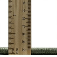 Ахгли Компанија Внатрешен Правоаголник Ориентални Зелени Килими Од Традиционална Област, 7' 10'