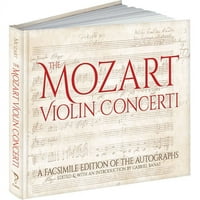 Довер Оркестарска Музика Резултати: Моцарт Виолина Концерти: Факсимил Издание На Автограми
