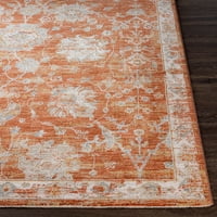 Уметнички ткајачи Медалјон Традиционална област килим, црвена тула