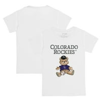 Детето мало репка бела Колорадо Рокис Теди Момче маица