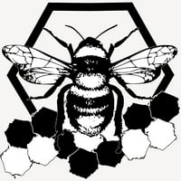 Пчела јуниори Атлетик Хедер крем графички мета - Дизајн од луѓе l
