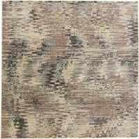 Килим килим на Хурон Персиски стил, кафеав природен тен, 1ft-8in 2ft-8in accent килим
